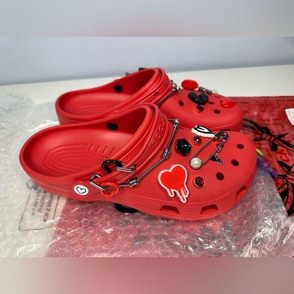 NWT Karol G x Crocs Collab Classic Clog Mens 10 / Women’s 12 Light Up - Picture 5 of 7